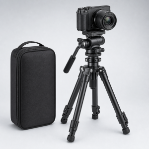 Compact camera support stand