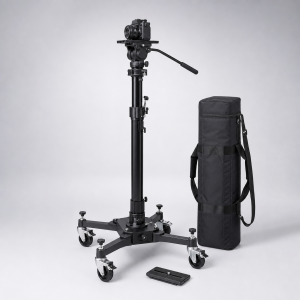 Rolling studio camera support stand